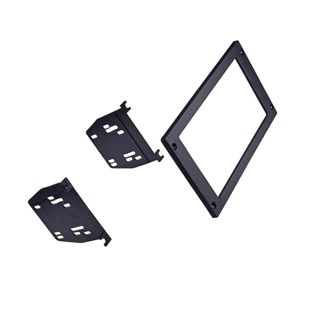 American International FMK505 Double DIN Dash Installation Kit – 1987–1993 Ford Mustang (Black, OEM‑Style Finish)