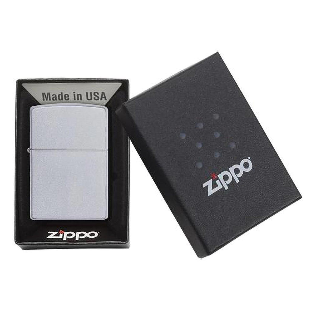 Zippo Satin Chrome 205