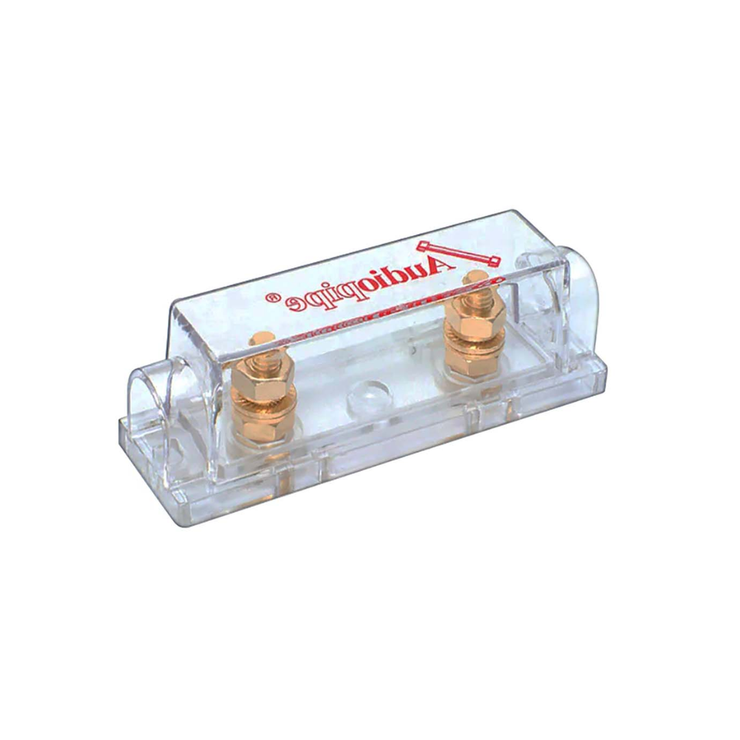 Audiopipe CQ1100 ANL Fuse Holder – Heavy Duty Inline Car Audio Power Fuse Holder for Amplifiers