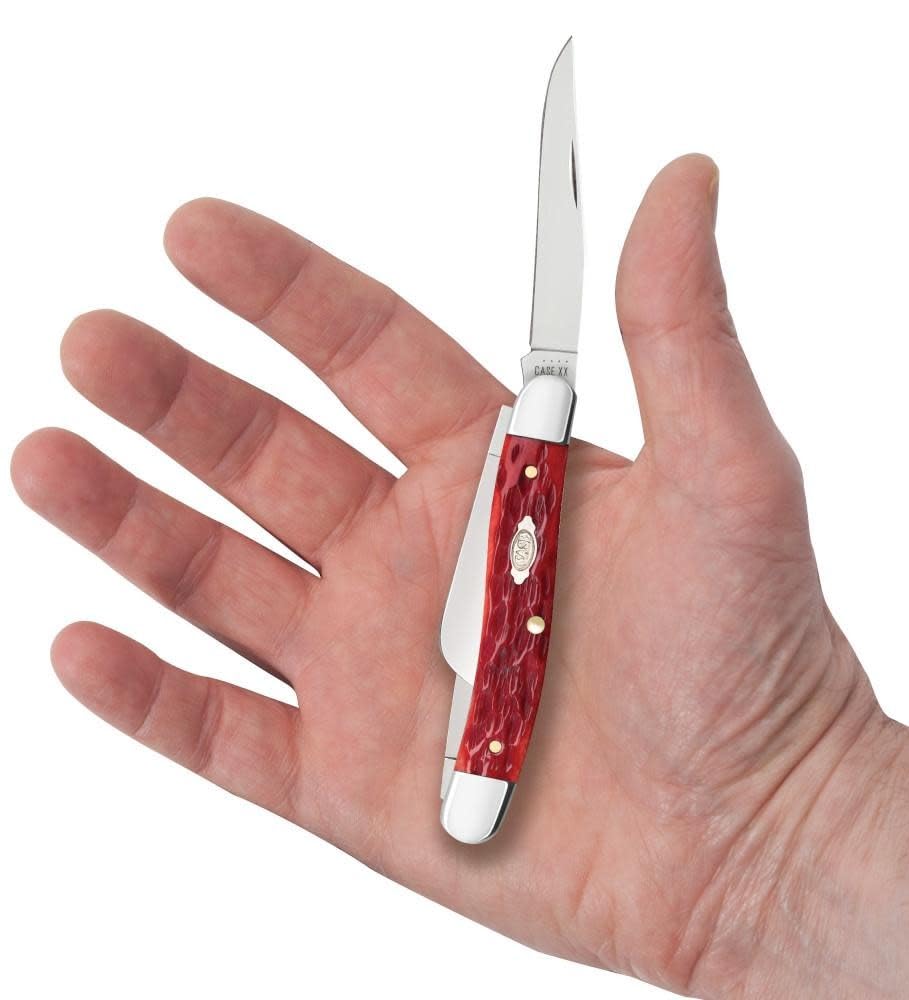 W.R. Case & Sons Cutlery Knife, SS Pocket Worn Old RED