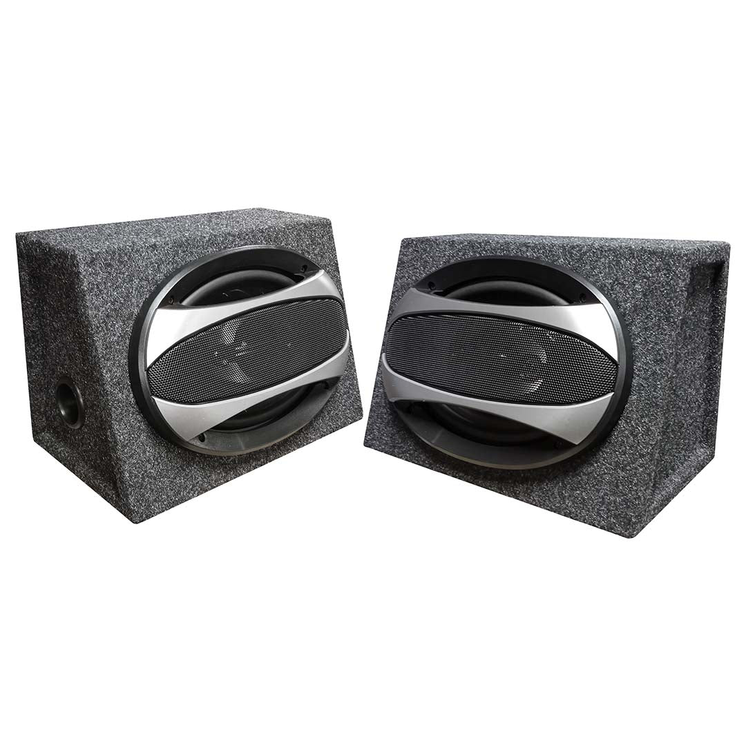 Audiopipe CSB6900 Audiodrift Loaded 6x9 500 Watt Max 4 Way Single Boxes [pair]
