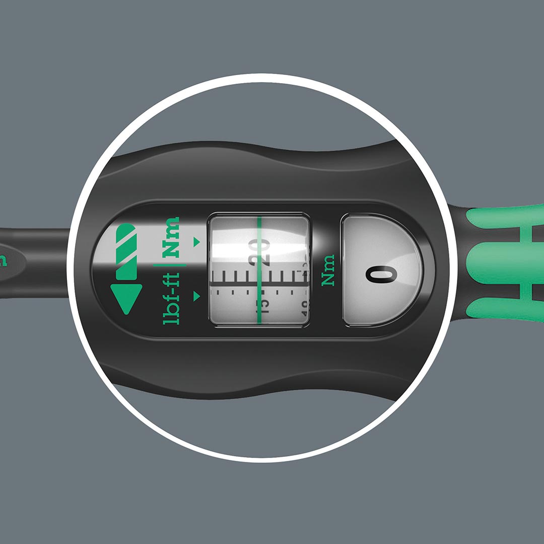 Click-Torque Click-Torque (2.5 – 25 Nm) Reversible 1/4″ Ratchet Wrench (NM Scale)