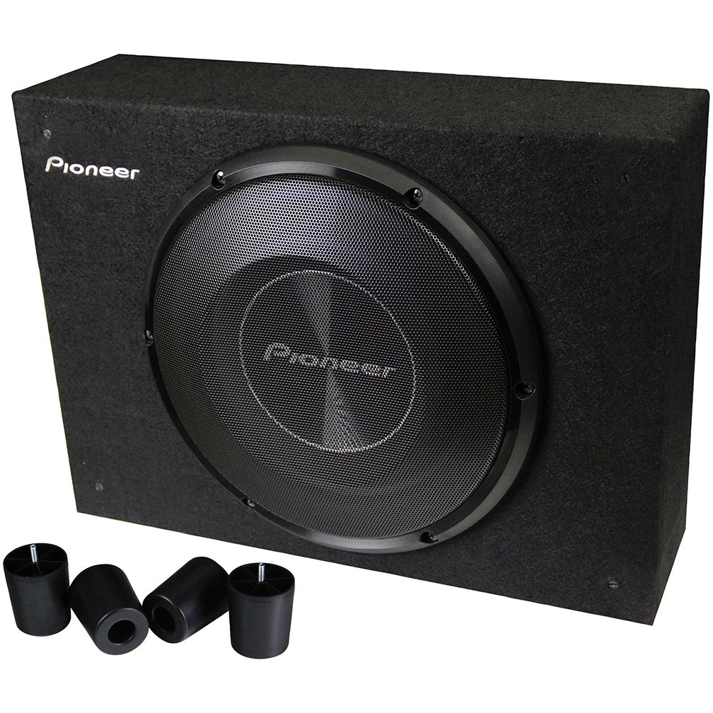 Pioneer A-Series TS-A2000LB 8” Subwoofer – 700W Max, Pre-Loaded Shallow-Mount Design, Deep Bass in Tight Spaces, Easy Installation, Enclosure Included