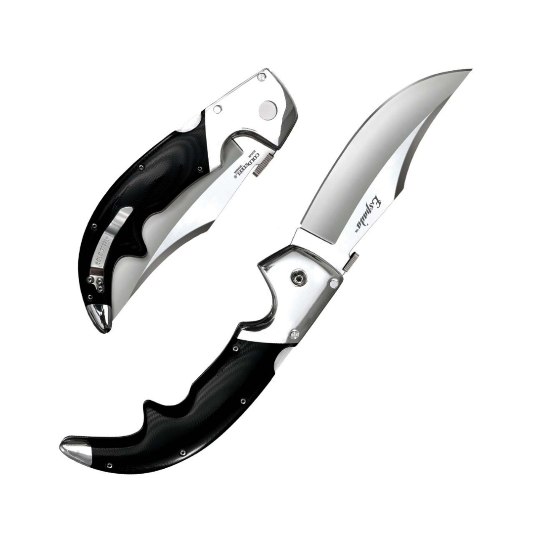 Cold Steel Espada Series Folding Knife with Tri-Ad Lock and Pocket Clip, Espada Large