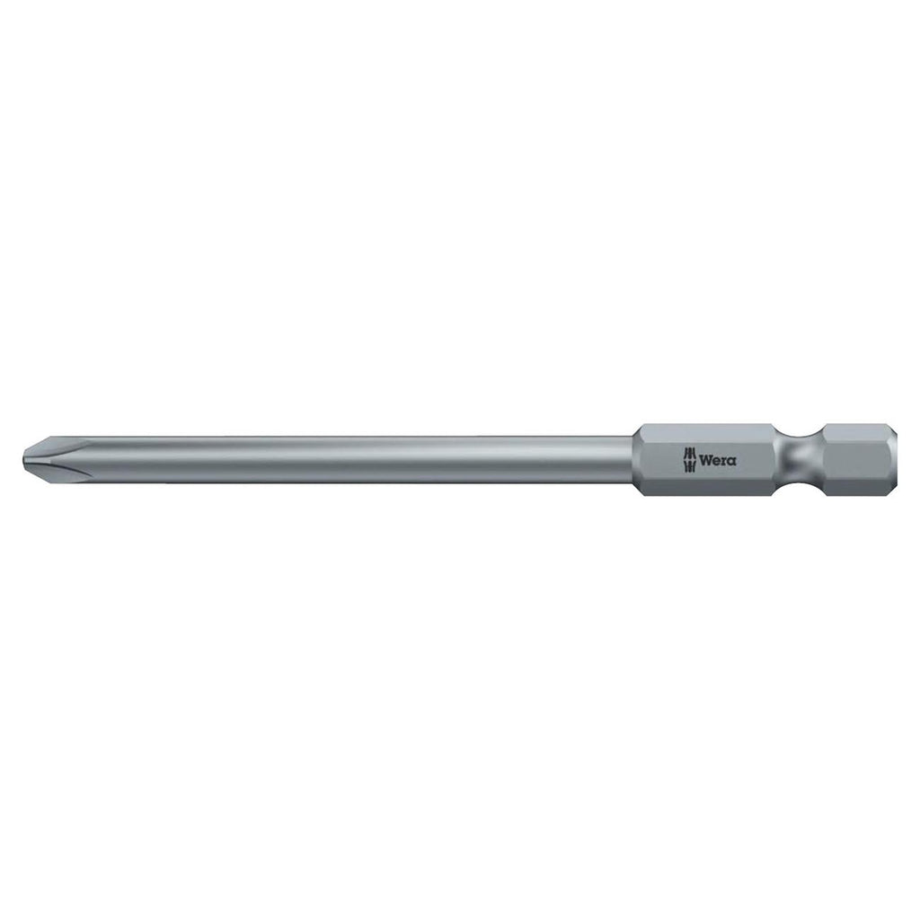 Wera - 5073521001 Series 4 851/4 Z SB Sheet Metal Bit, Phillips PH 2 x 89mm Blade (Pack of 5)