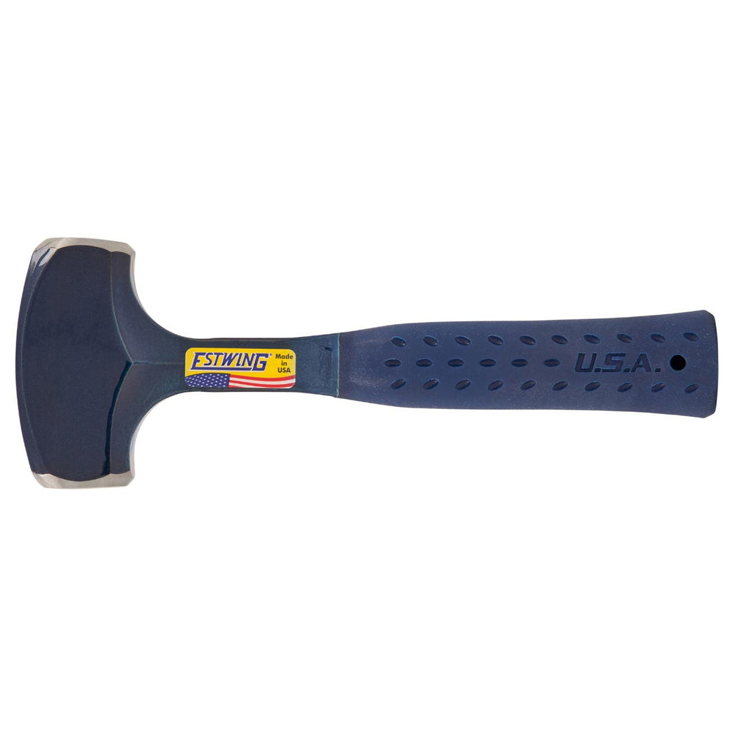 ESTWING Drilling/Crack Hammer - 2-Pound Sledge with Forged Steel Construction & Shock Reduction Grip - B3-2LB