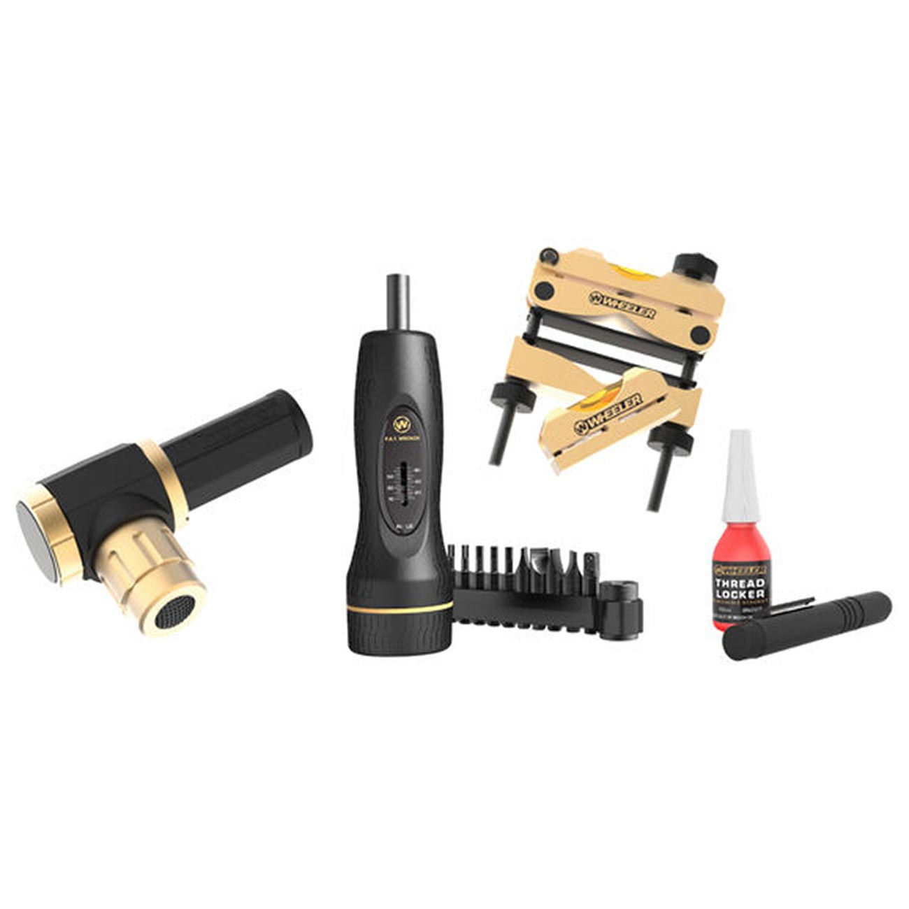 Wheeler Engineering Ultra Scope Mounting Kit with Laser Bore Sighter, Reticle Leveling System and Fat Wrench for Scope Installation and Alignment