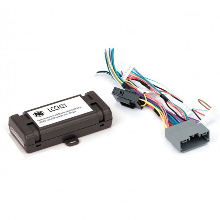 PAC LCCH21 Radio Replacement Adapter For Chrysler (Lcch21 2008-2015 Dodge Chrysler), Black