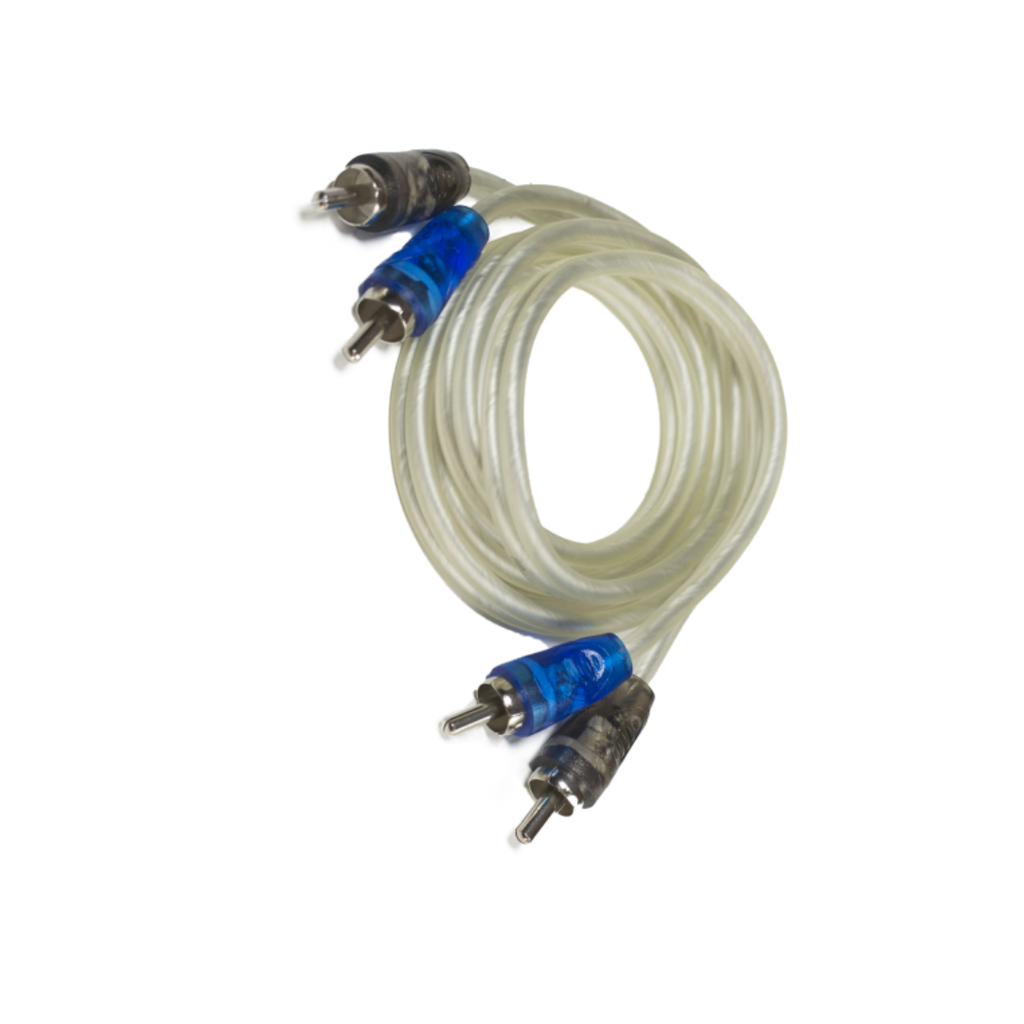 Stinger SSPRCA9 9‑Foot Premium RCA Cable – Car Audio Stereo Interconnect, Dual Shielded, High-Fidelity Signal Transmission