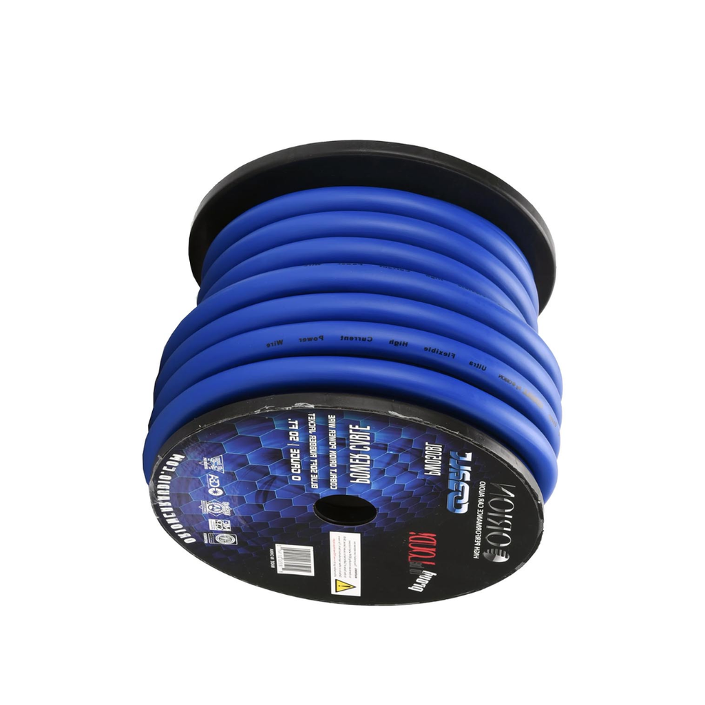 Orion Cobalt PW050BL 0 Gauge Wire (50ft) Copper Clad Aluminum CCA 0 AWG - High Powered Car Audio/Amplifier Power & Ground Cable, Battery Cable, Home Speaker Stereo, Welding Battery, RV Trailer Wiring