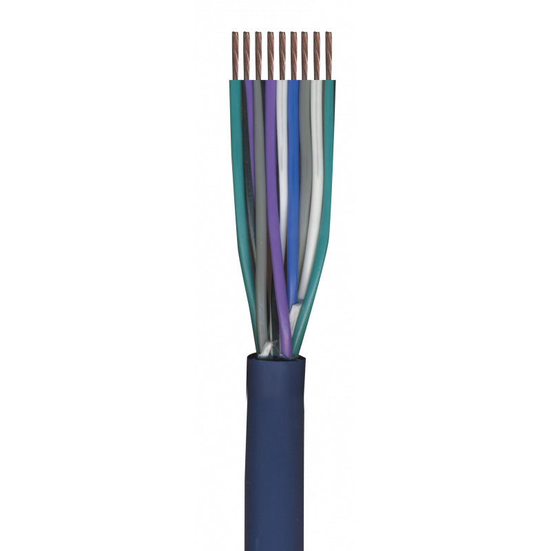 Stinger SGW9920 18 Gauge 9‑Conductor 20 Ft Speed Cable – Multi‑Wire Speaker/Audio Install Wire