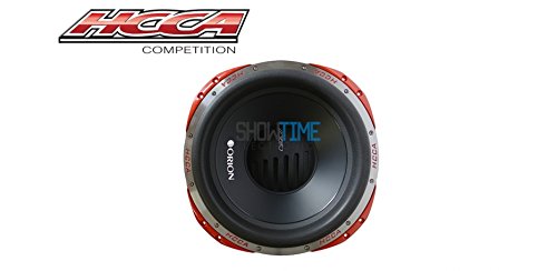 Orion HCCA124 12" Competition Subwoofer – 2500W RMS / 10,000W Max, Dual 4-Ohm Voice Coils