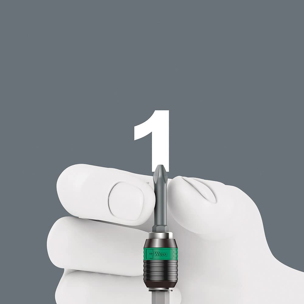 Wera - 5052503001 Tools 4013288098016 Rapidaptor Bitholder 889/4/1-1/4x75mm, MULTI