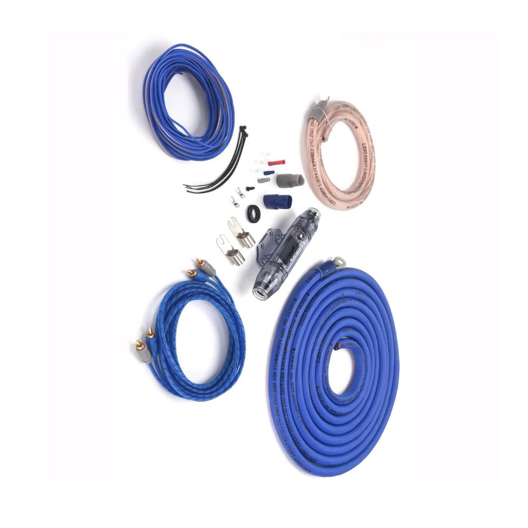 Orion XTR COPPERKIT0 0 Gauge 100% OFC Copper Amplifier Wiring Kit – 5500 W Power Audio Installation