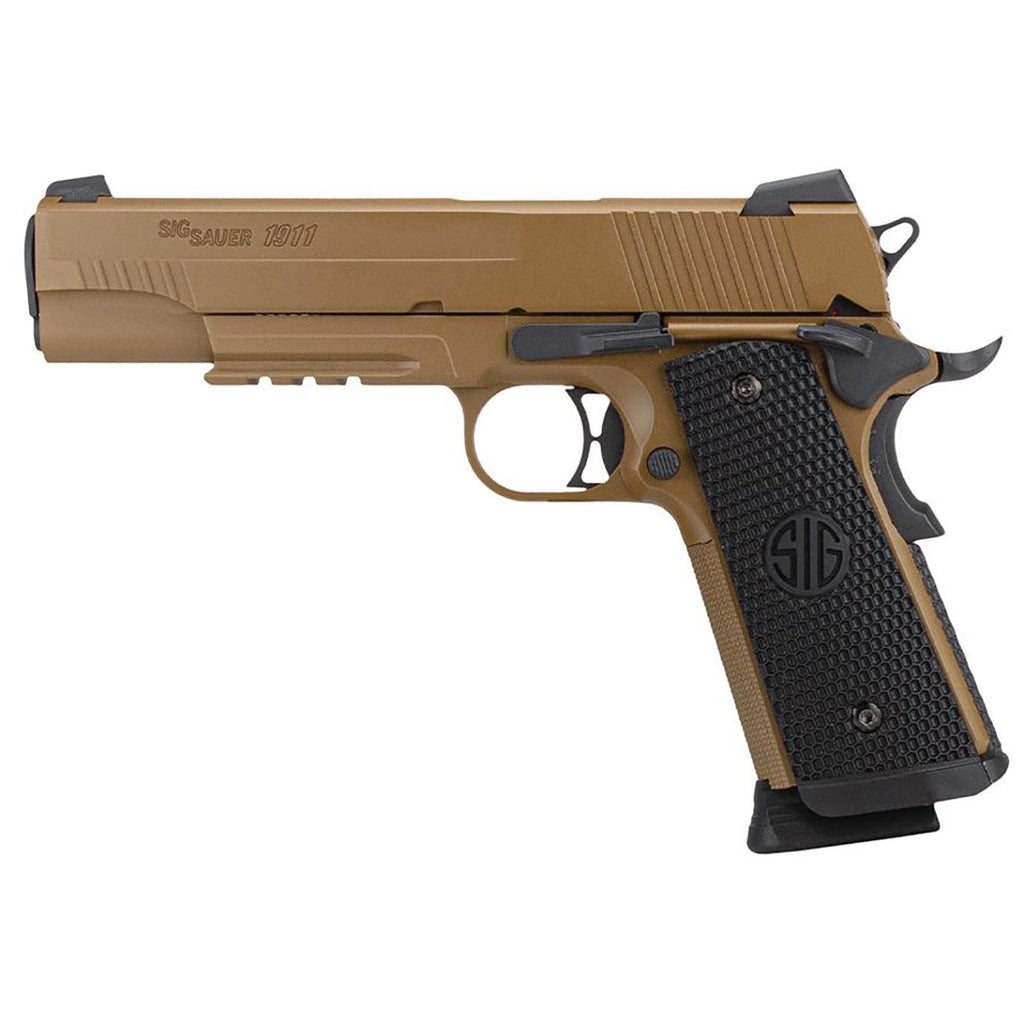Sig Sauer 1911 Emperor Scorpion CO2-Powered 4.5mm Steel BB Caliber Semi-Auto Air Pistol with 17rd BB Mag - CO2 Cartridges Not Included