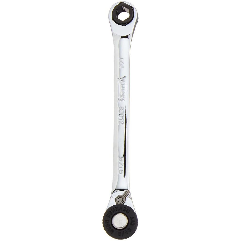 Williams JHW30012 1/4″ Drive Ratchet Bit Wrench Low Profile Reversible Chrome Finish