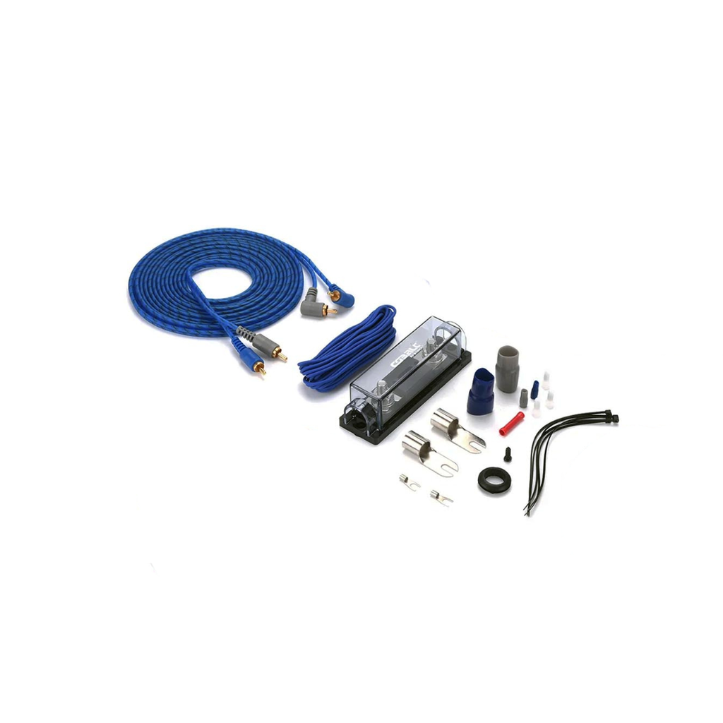 Orion Cobalt COKIT0 Complete Amp Wiring Kit | 0-Gauge Wire, 5000W, High Current Amplifier Wiring Kit, DIY Installation Cables, Includes Fuse Holder, Speaker Wire, RCA Cable