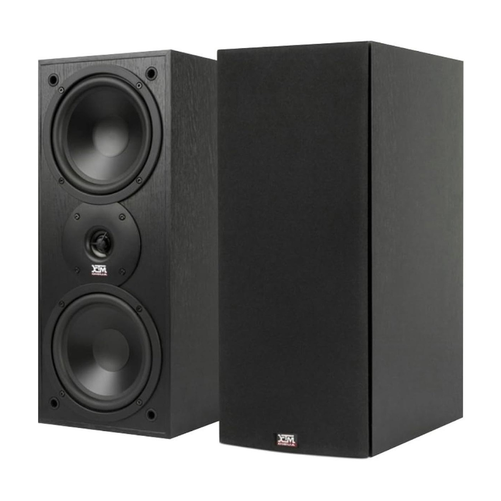 MTX Audio MONITOR60I 6.5" 2-Way Monitor Series Bookshelf Speakers, Black