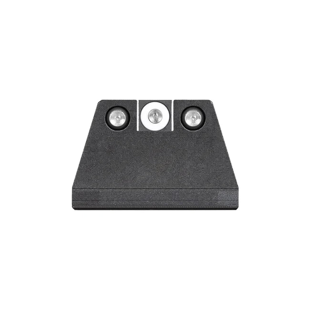 Night Fision Suppressor Height Tritium Night Sight Set for Sig P320/P365 - White Front Ring, White Rear Rings