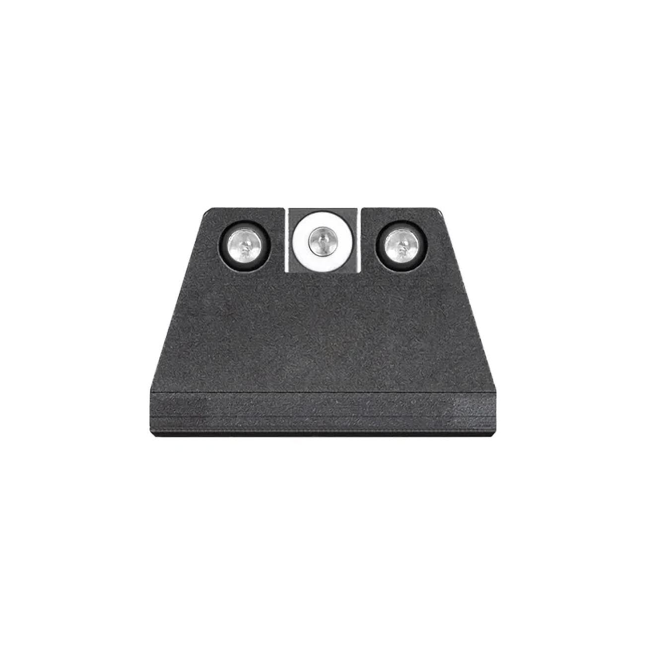 Night Fision Suppressor Height Tritium Night Sight Set for Sig P320/P365 - White Front Ring, White Rear Rings