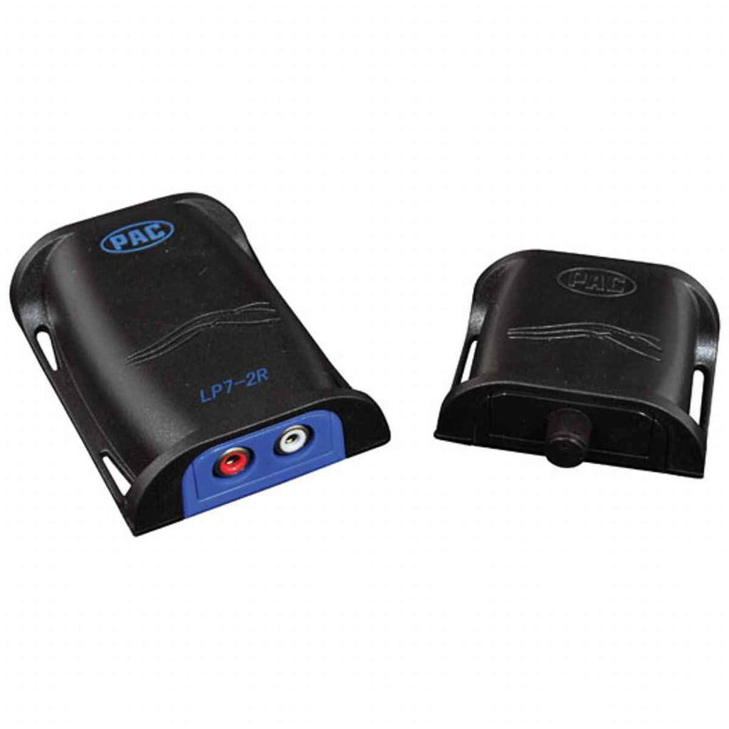 PAC LP72R 2-Channel Line Output Converter with Remote Turn-On & Remote Gain Control – 55 W RMS Car Audio Signal Converter