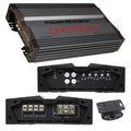 Power Acoustik OD1-5000D Car Amplifier - Overdrive Series 5000 Watts Max, 1 Ohm Stable Monoblock Amplifier, Car Stereo Mosfet Power Supply Class D Car Audio Subwoofer Amp, 0g Block