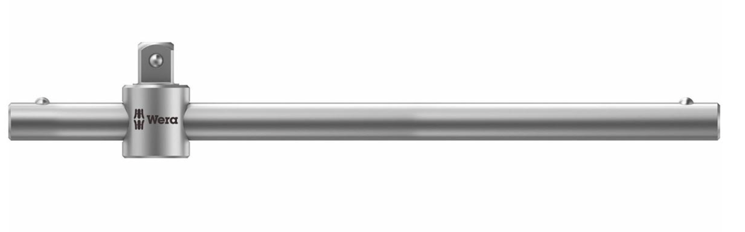 Wera Sliding T-Handle, 3/8″ Square Drive Head x 6-1/2″ (165mm)