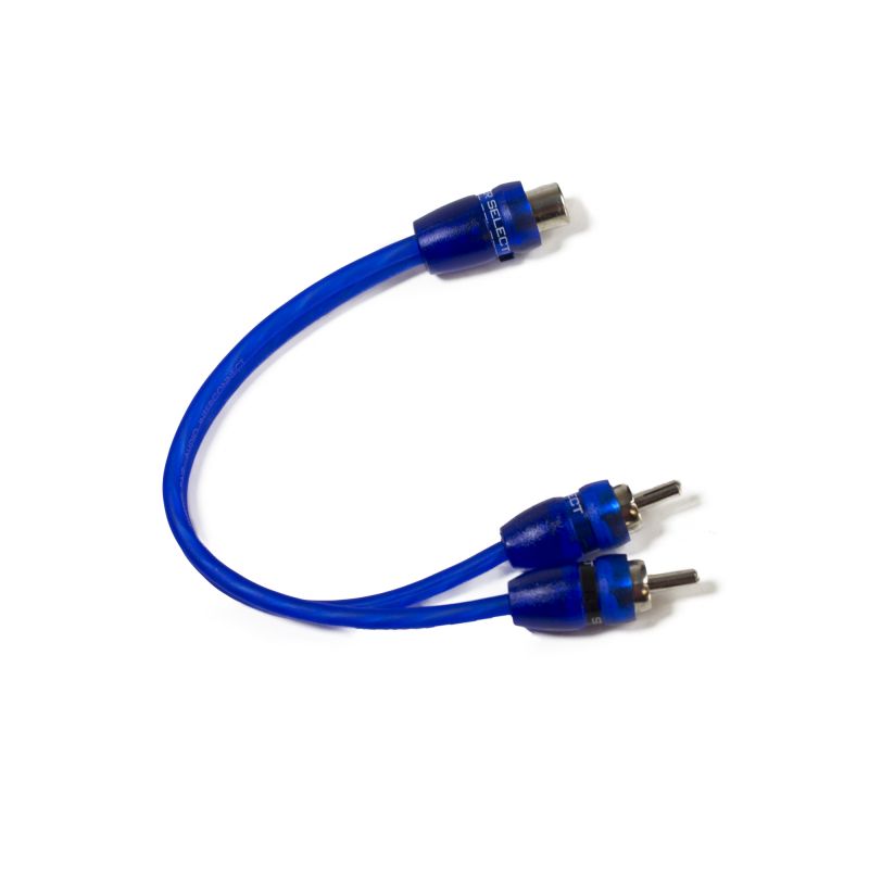 Stinger Select SSRCB2M Competition Series 2 Male to 1 Female Y Interconnect