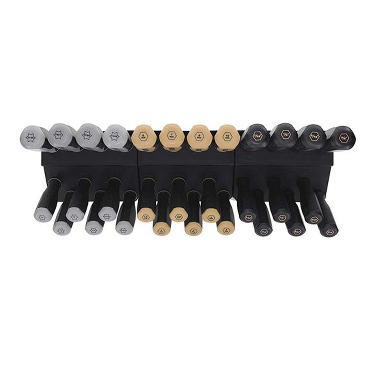Wheeler 30 Piece SAE/Metric Hex and Torx Benchtop Screwdriver Set for Pistol Rifle Handgun Gunsmithing Rebuild and Maintenance