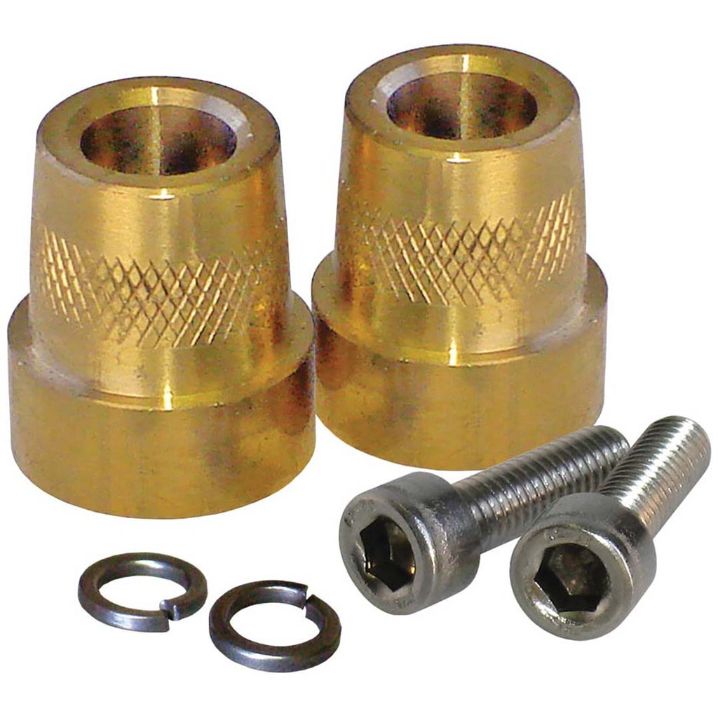 XS Power 586 Tall Brass Post Adaptor (M6 Thread), GOLD,SILVER