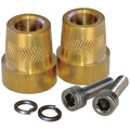 XS Power 586 Tall Brass Post Adaptor (M6 Thread), GOLD,SILVER