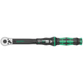 Wera - 5075611001 "Click-Torque B 2 torque wrench with reversible ratchet, 3/8"" x 20-100 Nm", black/green