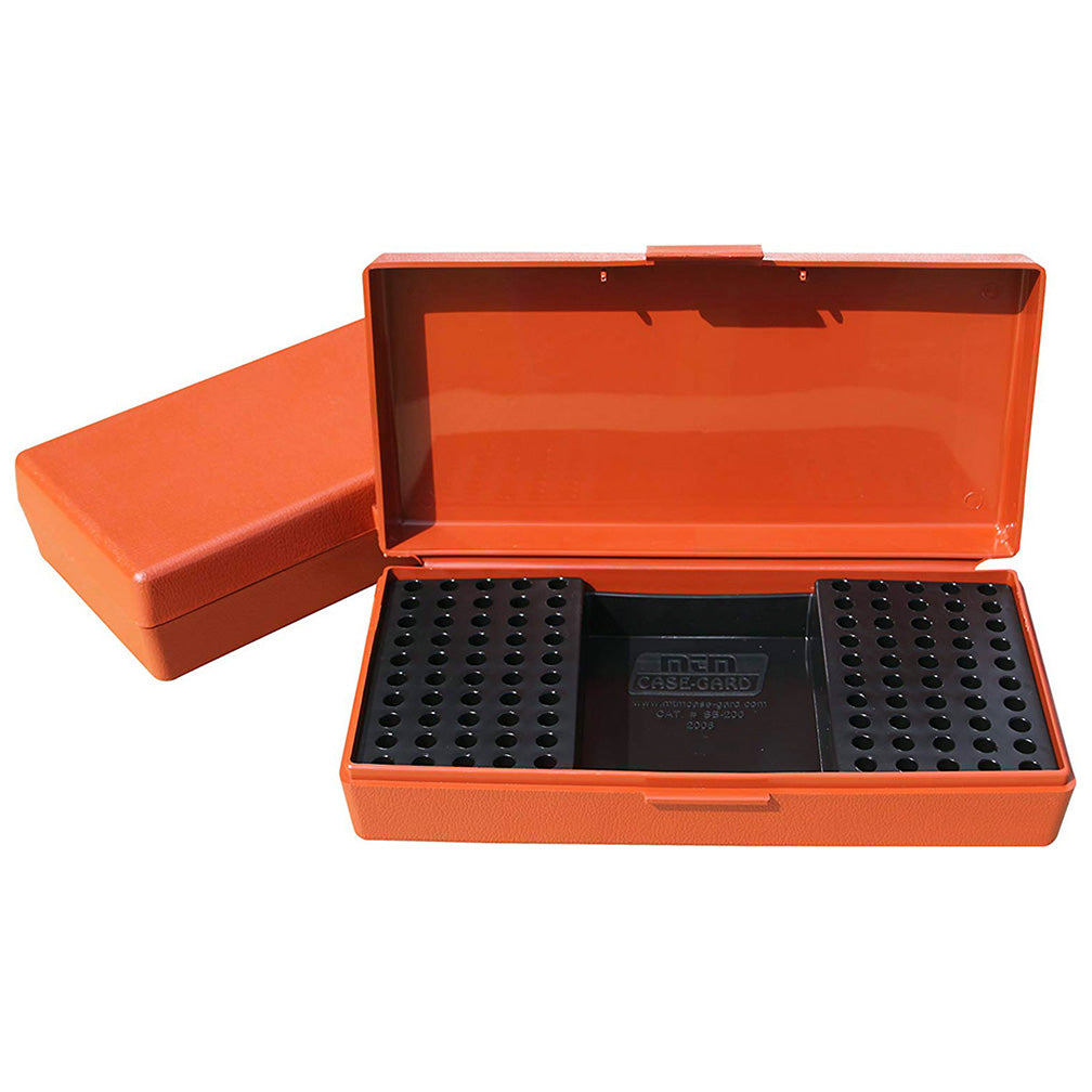 MTM SB-200-32 200 Round Small Bore Ammo Box .22 Long Rifle, USA Made, Blue