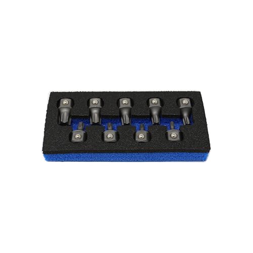 CTA Tools 5058 9 Pc. Stubby Star Bit Set