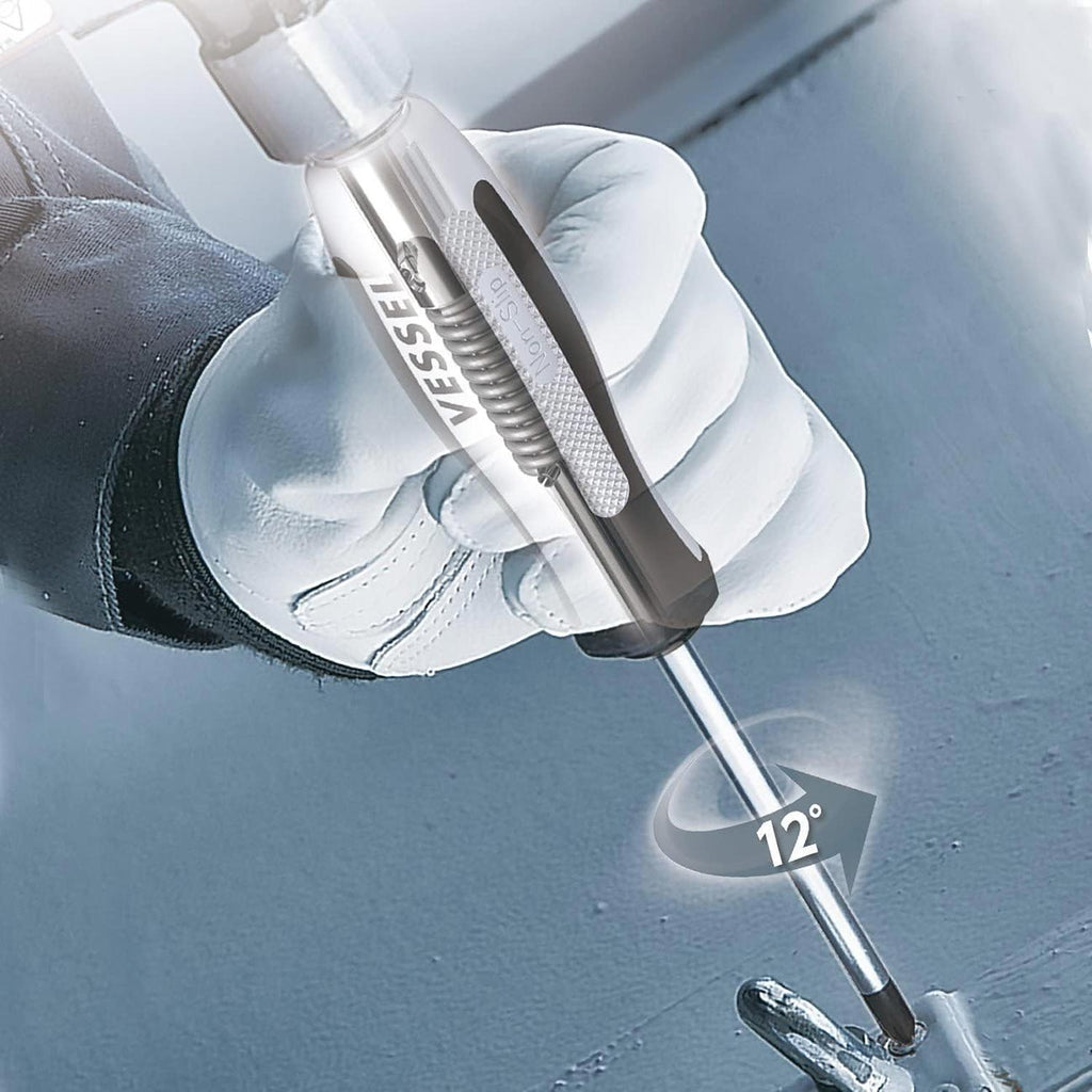 Vessel 980P2100 MEGADORA IMPACTA Screwdrivers: JISDRIVE* +2 x 100