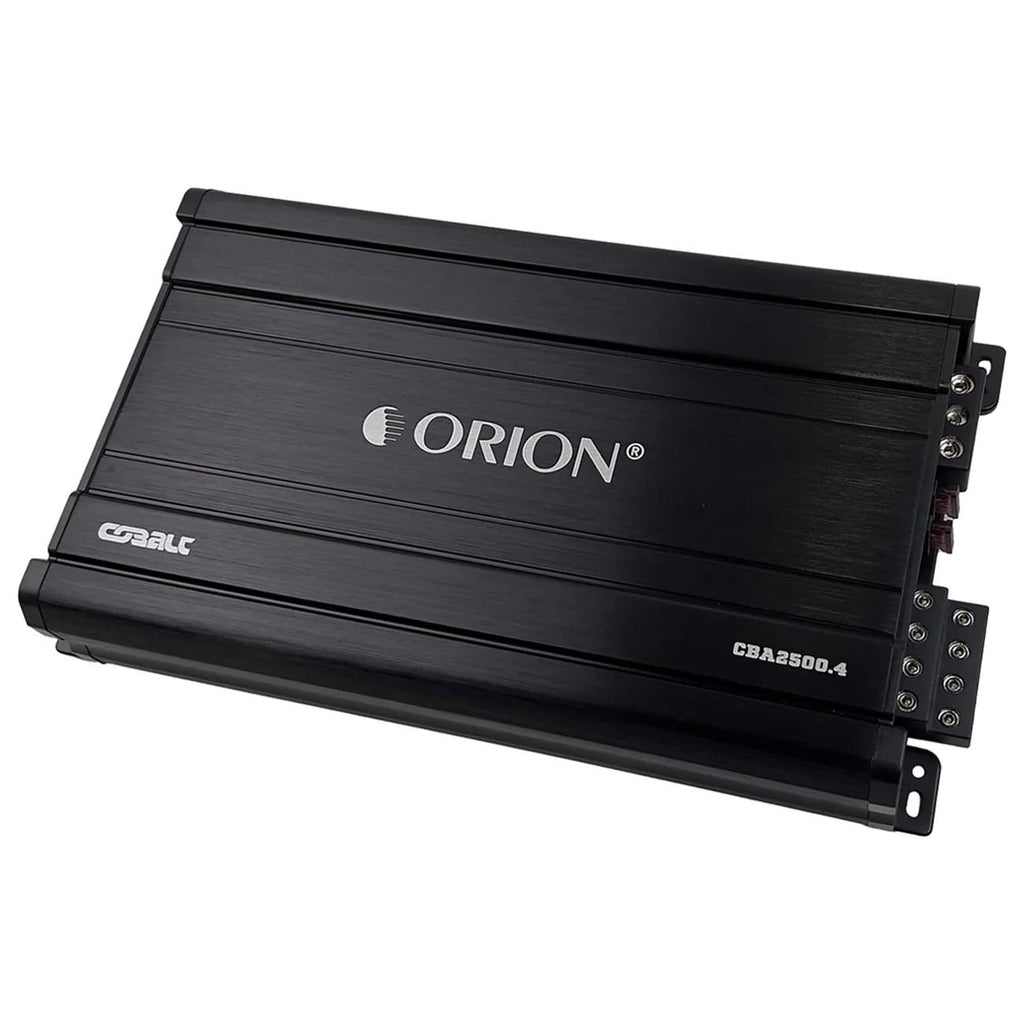 Orion Cobalt Series CBA2500.4 High Efficiency 4-Channel Class A/B Amplifier for Car Audio Stereo – 2500W High Output, 2/4 Ohm Stable, Adjustable Low/High Pass, Bass Boost, MOSFET Power Supply