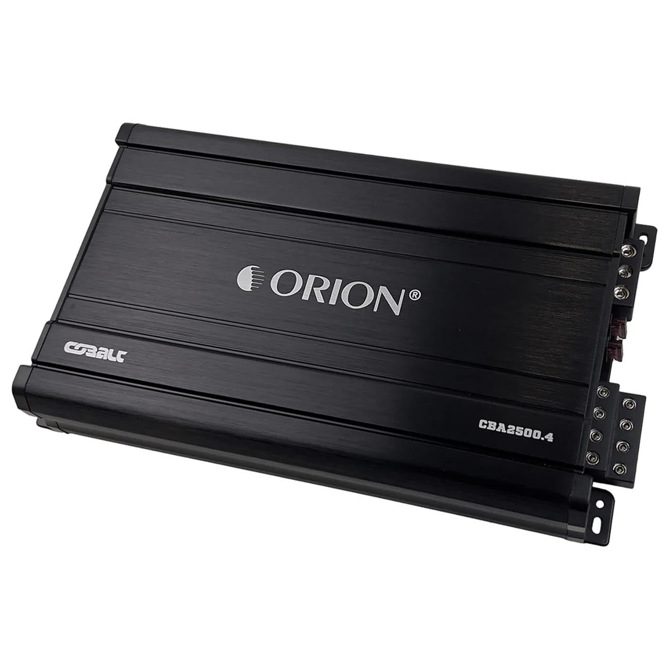 Orion Cobalt Series CBA2500.4 High Efficiency 4-Channel Class A/B Amplifier for Car Audio Stereo – 2500W High Output, 2/4 Ohm Stable, Adjustable Low/High Pass, Bass Boost, MOSFET Power Supply