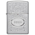 Zippo Crown Stamp High Polish Chrome Pocket Lighter, One Size (24751)