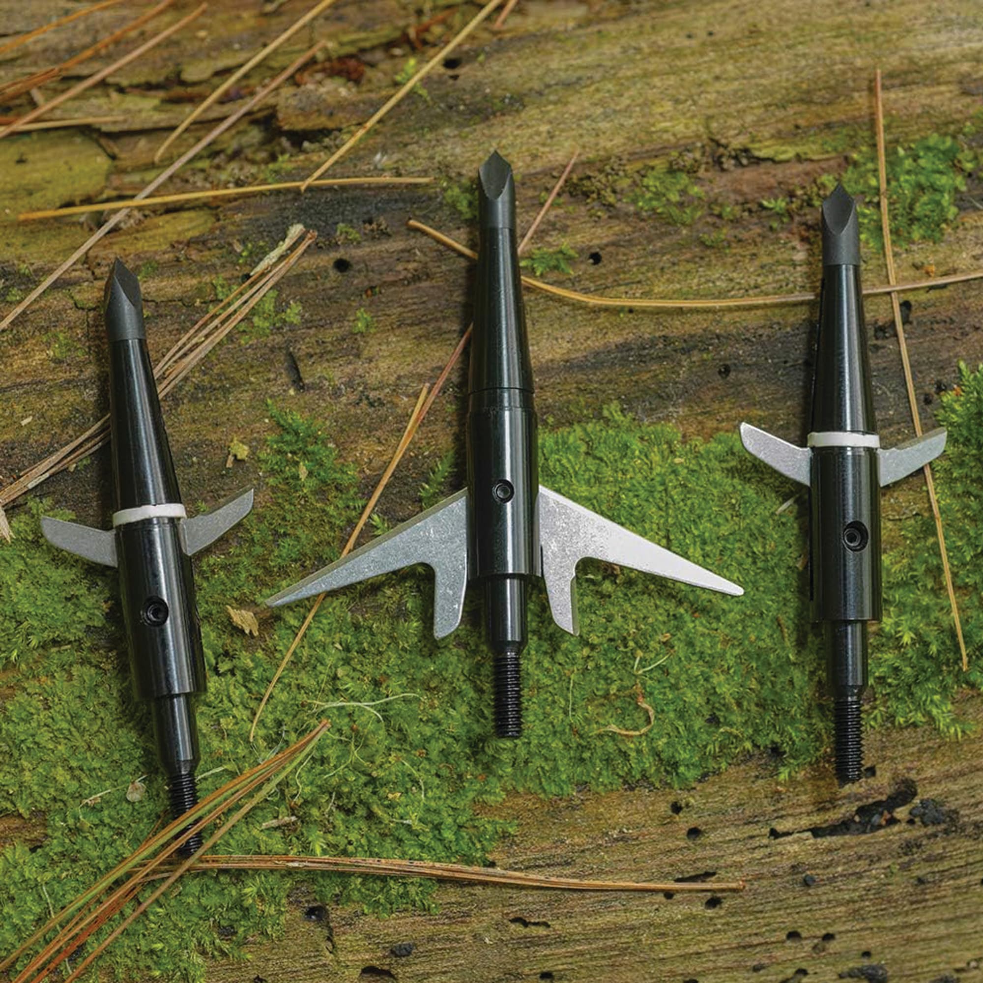 Swhacker SWH00202 125 Grain 2.25" 2 Blade Broadhead 3pk with Practice Tip