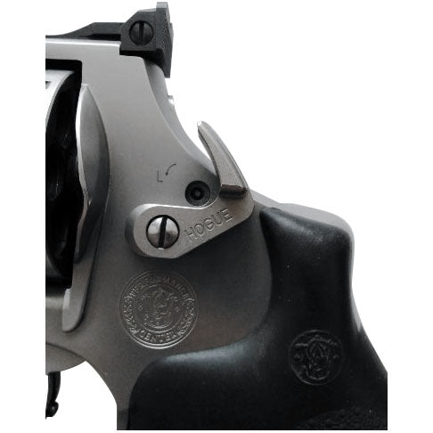 Hogue S&W Revolver Extended Cylinder Release, Short, Stainless Steel - 00684