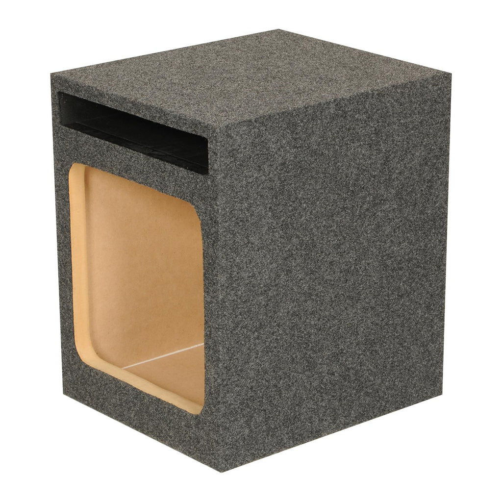Q Power HD112 12" Single Heavy Duty Vented Square Subwoofer Sub Enclosure Box