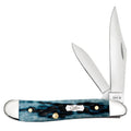 W. R. Case & Sons Pocket Worn Mediterranean Blue Bone Peanut Pocket Knife CASE51858