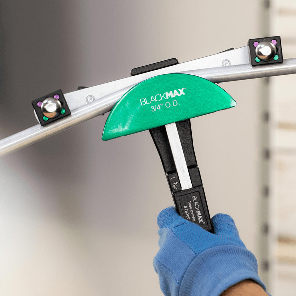 CPS BLACKMAX BTB300 Premium Ratcheting Tube Bender with Reverse Bend, Includes 1/4-7/8 (7) Sizes