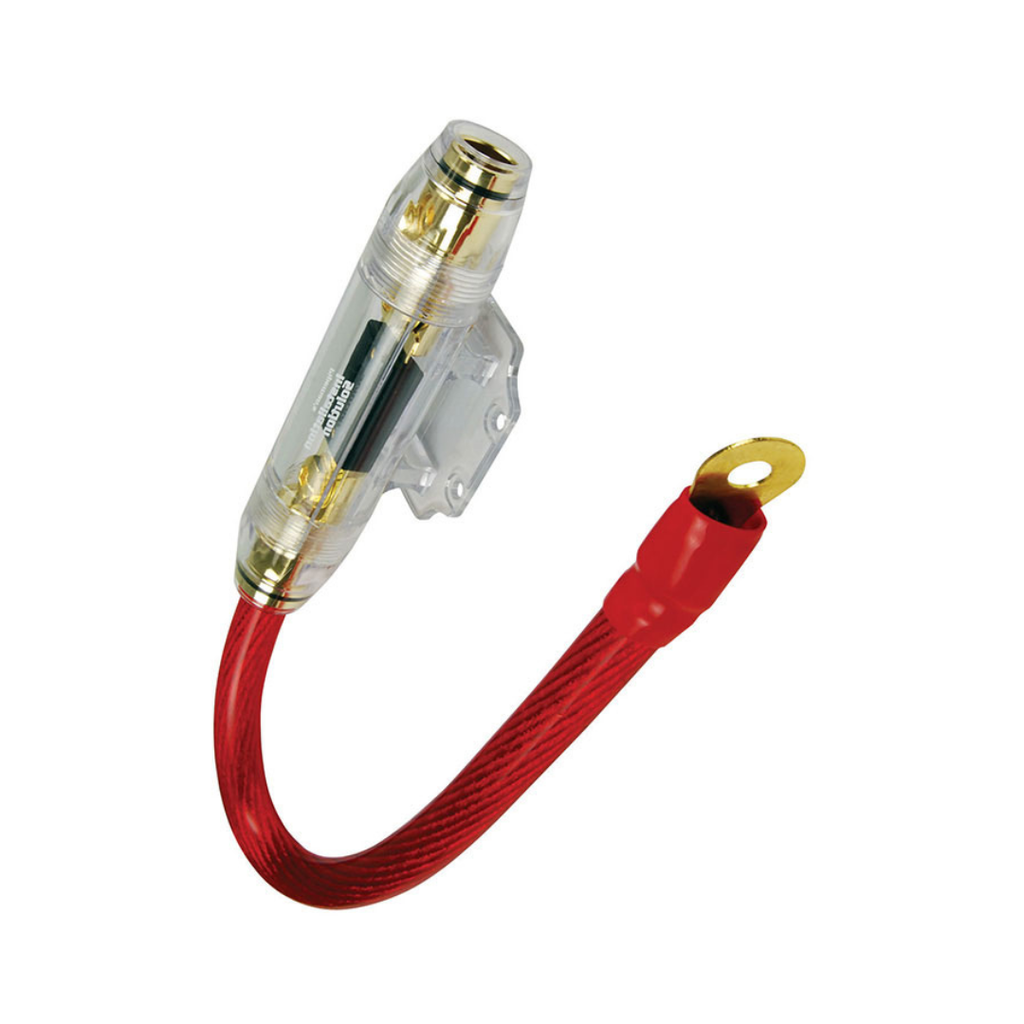 Audiopipe ISANLF9310 Installation Solution 0 Gauge 12 Wire With Anl Fuse Holder & 100 Amp Fuse
