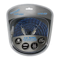 Audiopipe CPM25 25-Ft Platinum Plated RCA Interconnect Cable – High Performance Car Audio Stereo Signal Cable