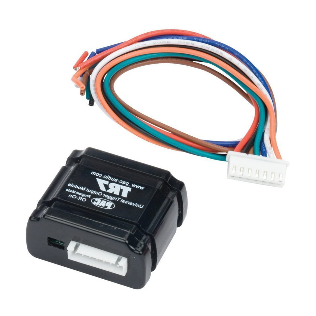 PAC TR7 Universal Trigger Output Module – Programmable Trigger & Output Control Module for Car Audio & Accessories