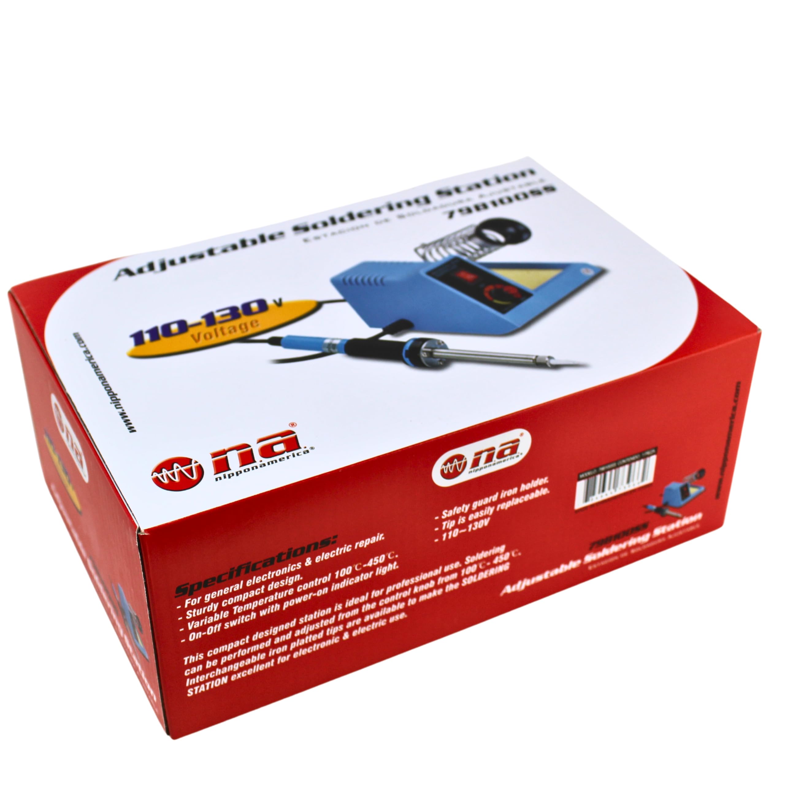 New Nippon 79B100SS Home Electric Wired Adjustable Soldering Station Iron Solder