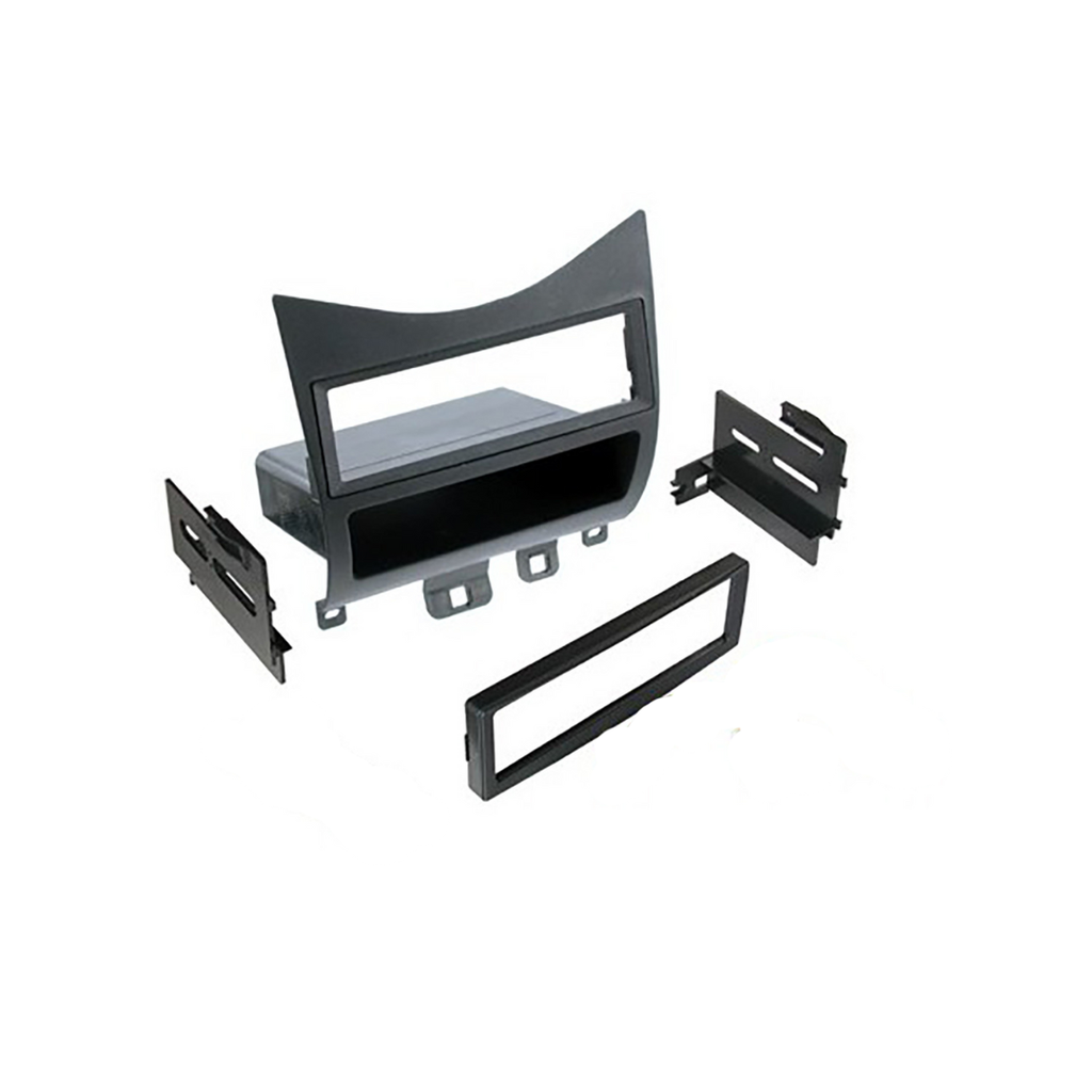 American International HONK823H Single DIN/ISO Radio Relocation Dash Installation Kit with Pocket & Harness for 2003‑2007 Honda Accord