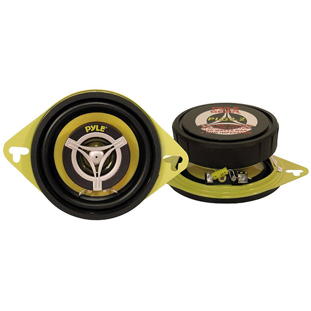 Pyle Gear X PLG3.2 Speaker - 60 W RMS - 120 W PMPO - 2-way - 2 Pack - 4 Ohm - 3.50 - Automobile