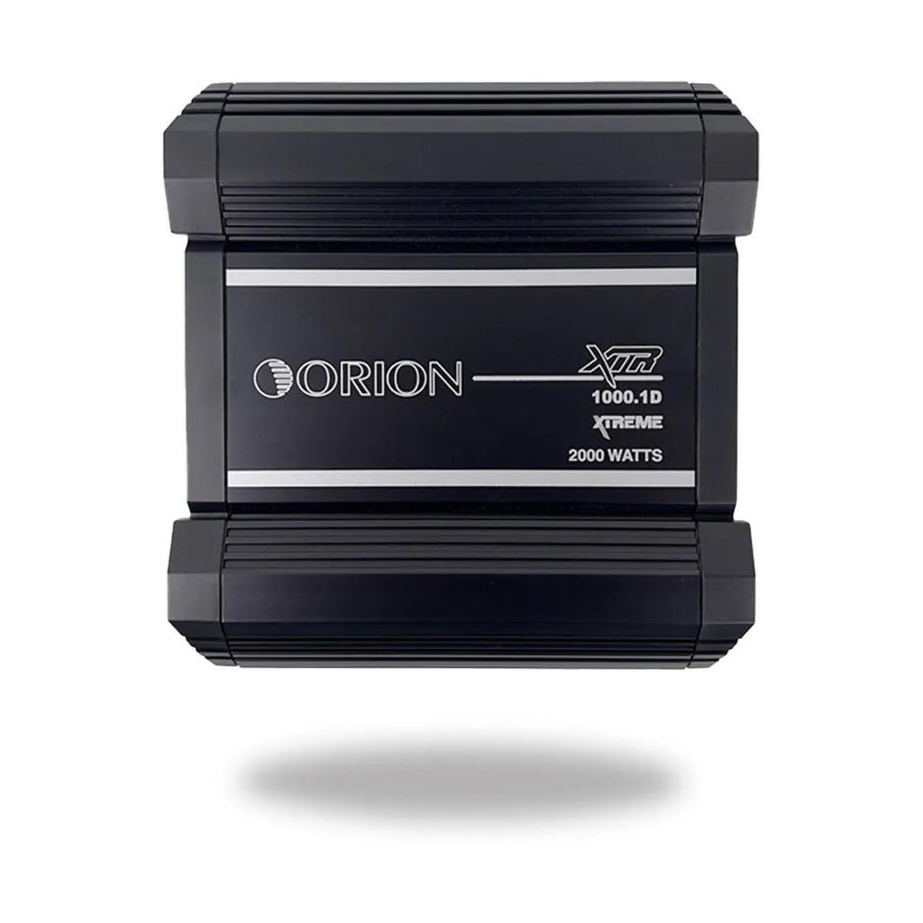 Orion XTR Series XTR1000.1D High Power Monoblock Class D Car Amplifier - 1000W RMS, 1-Ohm Stable, Low-Pass Crossover, Bass Boost Control, MOSFET Power Supply, Bass Knob Included, Made in Korea